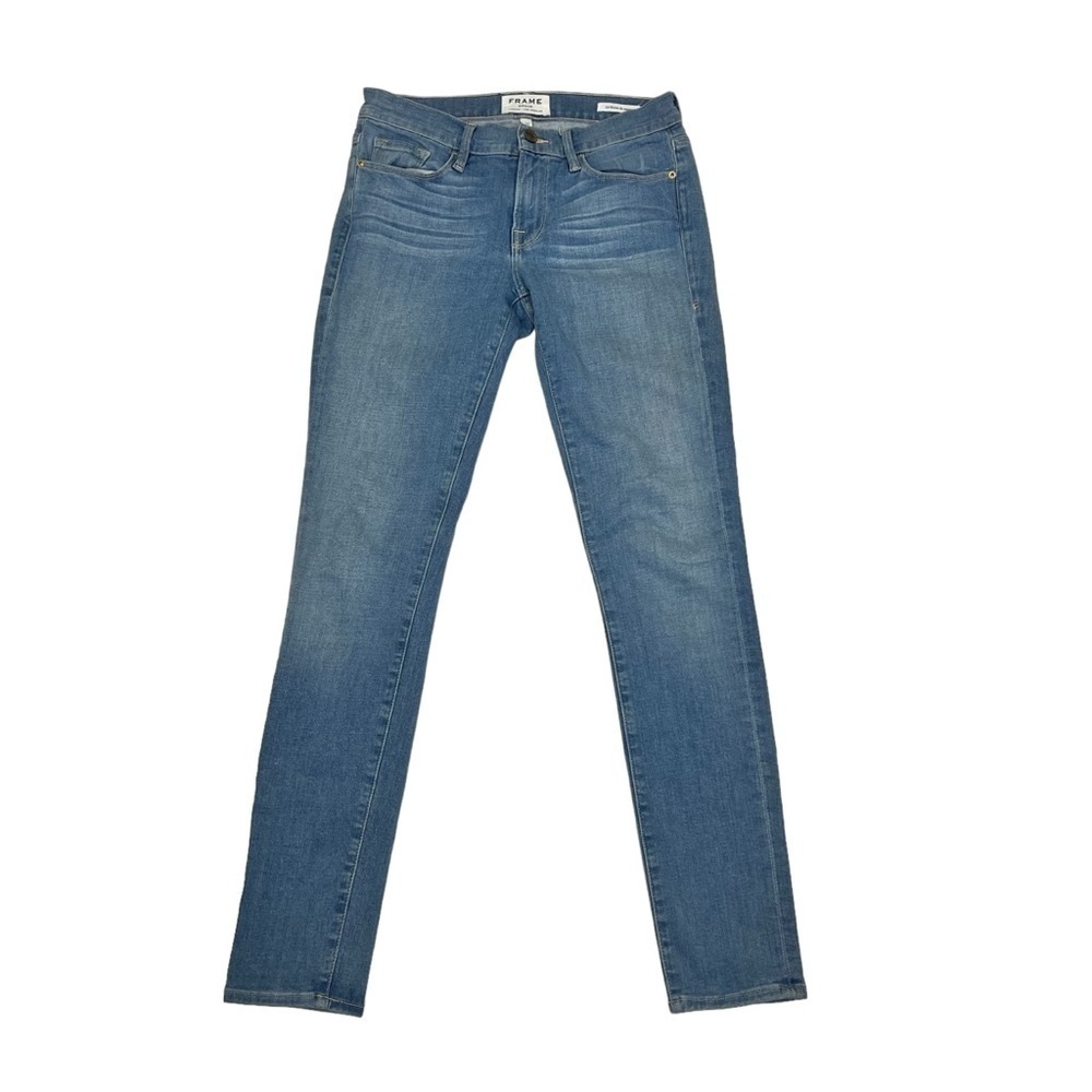 Frame Denim womans Le Skinny de Jeanne light wash jeans Size 27